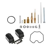 Pizgear Kit di riparazione ricostruzione carburatore + galleggiante XR400R 1998-2004 Jets Guarnizione per riparazione carburatore