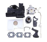 Pizgear Kit filtro aria pistone carburatore, for motosega STIHL, MS180 018 1130 030 2004, 1130-120-0603 W Linea carburante di aspirazione Guarnizione del carburatore