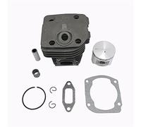 Pizgear Kit pistone cilindro da 48 mm, for Husqvarna, 365 Special, for JONSERED, 2065 CS2165 Porta quadrata for motosega 503691073 503691072 Pezzo di ricambio Gruppo cilindro della motosega