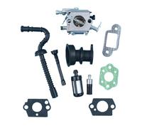 Pizgear Kit tubo flessibile for linea filtro olio combustibile aspirazione carburatore, for STIHL, MS250 MS210 MS230 021 023 025 motosega con guarnizione silenziatore Guarnizione del carburatore