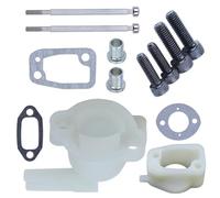 Pizgear Kit viti marmitta guarnizione aspirazione bullone carburatore, for Husqvarna, parti motosega 61 268 272 503496901, 501806602 Guarnizione del carburatore