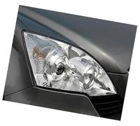 Pizgear Lente for fari auto, for CRV 2007 2008 2009 2010 2011 Paralumi trasparenti for Sostituisci i anteriori in vetro Copri lente faro(BLACK Right side)
