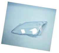 Pizgear Lente for fari auto, for CRV 2007 2008 2009 2010 2011 Paralumi trasparenti for Sostituisci i anteriori in vetro Copri lente faro(BLACK Left and right)
