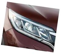 Pizgear Lente for fari auto, for CRV 2015 2016 Paralumi trasparenti for Sostituisci i anteriori in vetro Copri lente faro(BLACK Right side)