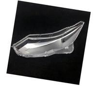 Pizgear Lente for fari auto, for NISSAN, for Qashqai, 2019 2020 Copertura alogena Guscio trasparente Vetro for Sostituisci i paralumi Luci anteriori Copri lente faro(BLACK Left and right)
