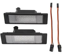 Pizgear Luce targa a LED, for BMW, Serie 1 E81 E87 F20 Serie 6 E63 E64 F06 F12 F13 Z4/E85 K48 Gruppo luce targa bianco luce per targa auto