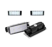 Pizgear Luci targa a LED, for Renault, for Clio 3 4 Megane 2 3 CC Trafic 3 2 3 Kangoo 2 Twingo 2 3 Kadjar Laguna 3 Luce targa sostitutiva(NO Connection Line)