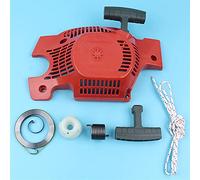 Pizgear Maniglia di avviamento a strappo Maniglia Wrom Gear Spring Kit Pezzi di ricambio di ricambio for motosega, for Husqvarna, 142 141 137 136 530071968 Avviamento a strappo per motosega