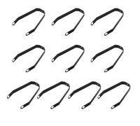 Pizgear Modifica Staffa di Supporto parafango Posteriore, for Ninebot, Max G30 G30D Scooter Elettrico Accessorio Staffa parafango in Lega di Alluminio Parafango per Skateboard(G30 Black 10pc)