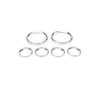 Pizgear Moto Tachimetro Trim Calibro Lunetta Kit di Copertura Anelli for Strumenti, for Harley, Electra Glide Street Glide Tour Glide 1996-2013 Anello di finitura del tachimetro dell'auto(Chrome)