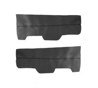 Pizgear Nero, for Pilot 2009 2010 2011 2012 2013 2014 2015 2 pezzi Car Interior Porta anteriore Bracciolo Pannello Accessori di copertura in pelle Pannello portiera auto
