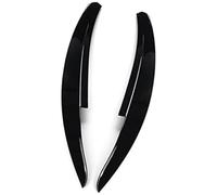 Pizgear Palpebra faro anteriore, per Vw, per Scirocco R Gts 2008-2017 2 pezzi palpebre lampada sopracciglio coperchio adesivo rivestimento kit corpo Rifinitura delle sopracciglia del faro