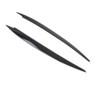 Pizgear Palpebra faro, for VW, for Golf 7 MK7 VII GTI GTD R 2013-2018 Copertura for sopracciglia Trim Adesivo accattivante Accessori auto Adesivo per fari oscurati(Carbon Fiber Look)