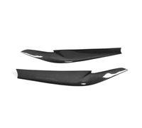 Pizgear Palpebre for fari auto, for Serie 5 G30 G31 G38 F90 M5 Berlina 4 porte 2017-2022, in fibra di carbonio, nere Adesivo per fari(Carbon Fiber)