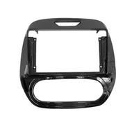 Pizgear Pannello stereo radio 9 pollici Kit di rivestimento for cruscotto audio Pannello schermo 2Din Autoradio Lettore DVD Fasce Telaio, for Captur 2016-2019 Kit di montaggio kit cruscotto stereo(BLA