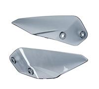 Pizgear Parabrezza Adventure, pannello laterale del parabrezza, deflettore del flusso d'aria, protezione for le mani, for BMW, R 1200 GS ADV R1250GS 2019 2020 2021 Parabrezza per moto(Light Smoke)