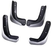 Pizgear Parafanghi for auto, for JAZZ, for GE6 2009 2010 2011 2012 2013 Paraspruzzi con aletta Parafango Ruote anteriori posteriori 4 pezzi Accessori Parafango per auto(BLACK Fit Before Facelift)