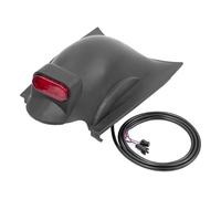 Pizgear Parafango allargato for Scooter Elettrico da 8 Pollici con Luce Freno, for KUGOO, for M4 KickScooter Wings Parafango Posteriore Parti parafanghi Parafango per Skateboard(8inch)