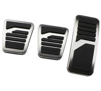 Pizgear Pedale freno, for Mitsubishi, for Pajero, for Shogun, for Montero V20 V60 V73 V77 V80 V87 V93 V97 1991~2021 Pedale freno AT MT Pedale auto Pedale della frizione(BLACK 3PIECES)