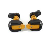 Pizgear Protezione anticaduta for motocicletta, for BMW, for S1000rr, for S1000 Rr, for S 1000rr 2009-2018 Protezione for carenatura Protezione anti-crash for moto Protezione forcella moto(Gold)