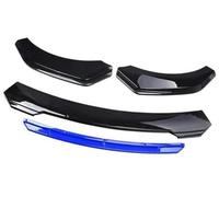 Pizgear Protezione Auto Paraurti Anteriore Labbro Body Kit Spoiler Striscia Decorativa Paraurti Canard Lip Splitter Parti Esterne, for Subaru, Spoiler Spoiler anteriore(BLACK Bright Black Blue)
