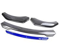 Pizgear Protezione Auto Paraurti Anteriore Labbro Body Kit Spoiler Striscia Decorativa Paraurti Canard Lip Splitter Parti Esterne, for Subaru, Spoiler Spoiler anteriore(BLACK Carbon Blue)