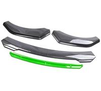 Pizgear Protezione Auto Paraurti Anteriore Labbro Body Kit Spoiler Striscia Decorativa Paraurti Canard Lip Splitter Parti Esterne, for Subaru, Spoiler Spoiler anteriore(BLACK Carbon Green)