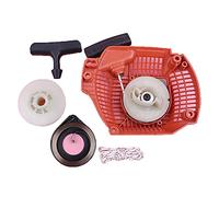 Pizgear Recoil Rewind Pull Starter Puleggia Molla Maniglia Impugnatura Corda Kit Motosega Pezzo di ricambio di ricambio, for Husqvarna, 435 Avviamento a strappo per motosega