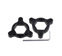 Pizgear Regolatori precarico forcella ammortizzata, RSV 1000 Miller R 2003 RS 250 1995-1997, Mille 2000-2002, SL Fslco Tutto l'anno Regolatore di precarico forcella per moto(Schwarz)