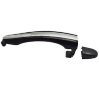 Pizgear Set di coperture per maniglie esterne per Maniglia per porta esterna auto, per Hyundai, per Azera 2006 2007 2008 2009 2010 2011 826513L000 Cromata Nera Anteriore Posteriore(BLACK Front Right)