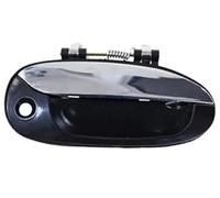 Pizgear Set di coperture per maniglie esterne per Maniglia per porta esterna auto, per Hyundai, per Kia 2005, per Carens Esterno destro(Black Front)