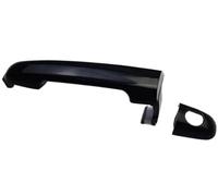 Pizgear Set di coperture per maniglie esterne per Maniglia per porta esterna auto, per Hyundai, per Sonata 2006 2007 2008 2009 2010 liscia nera anteriore posteriore sinistra destra(BLACK Front Left)