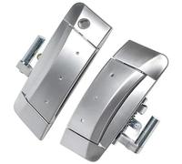 Pizgear Set di coperture per maniglie esterne per Maniglia per porta esterna auto, per Nissan, per 350Z 2003-2009 80607-CD41D 80606-CD01E Sinistra Destra esterno passeggero Abs(Silver Right)