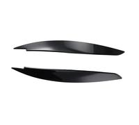 Pizgear Sopracciglia for fari auto, adesivo for modifica esterna, sopracciglia in ABS, for palpebre serie 1 E87 E88 E81 E82 2008-13 Adesivo protettivo per fari