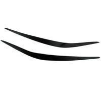 Pizgear Sopracciglia per fari auto, per Hyundai, per Coupe 2003-2006 Trim Coperchio per occhi Cornice esterna Decorazione Lampada Adesivo Palpebre Rifinitura delle sopracciglia del faro