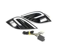 Pizgear Specchietto retrovisore, Luce di direzione, for Toyota, for Camry SE XSE 2018 Lampada di direzione Diurna a LED for Auto Fendinebbia Luce di direzione a Specchio Gruppo fendinebbia per Auto