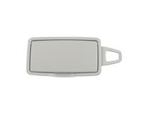Pizgear Specchio for parasole for auto, for trucco, parasole, copertura for specchio cosmetico, for Mercedes-Benz, Classe C W205 Classe GLC W253 Specchietto di cortesia parasole per auto(Grey White L)
