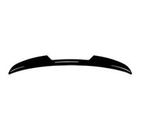 Pizgear Spoiler centrale posteriore for auto, modello Wing Blade, stile posteriore, spoiler sportivo for il tetto, for VW, for Golf, 5, for GTI R32 2004-2009 Spoiler posteriore per auto(Schwarz)
