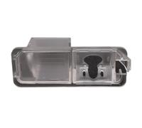 Pizgear Staffa for telecamera posteriore for auto, supporto for alloggiamento luce targa, for VW, for POLO, V, for Golf, 6 VI, for Passat, CC Magotan, for Scirocco, Supporto per telecamera per targa a