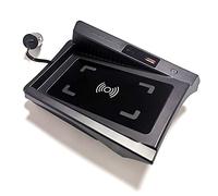 Pizgear Supporto for telefono con piastra di ricarica rapida for auto QI wireless LHD, for, for NISSAN, for, for Qashqai, J11 2019-2021, for Caricabatterie da auto(For X-Trail)