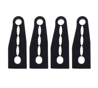 Pizgear Tampone fonoassorbente for serratura portiera auto, for Ford, Focus, 3 Kuga 2 Escape Edge Scricchiolii rumorosi Rumore silenzioso Sordo Insonorizzazione Ammortizzatore per portiera auto