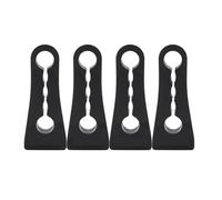 Pizgear Tampone fonoassorbente for serratura portiera auto, for NISSAN, Qashqai, X-Trail, Tiida Juke Rogue Note ammortizzatore Ammortizzatore per portiera auto