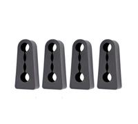 Pizgear Tampone fonoassorbente for serratura portiera auto, for Renault, Duster 2 Captur Kaptur Arkana Fluence Squittii tintinnanti Rumore Ammortizzatore sordo Ammortizzatore per portiera auto