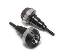 Pizgear Telaio di protezione dalla caduta del motociclo, for Hornet, for Cb600f, for Cb 600f 2007-2013 Slider Carenatura Protezione Crash Protector Moto Crash Bar Protezione forcella moto(Titanium)