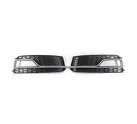 Pizgear Una Coppia Auto Anteriore Fendinebbia Copertura Della Lampada Griglia a Nido D'Ape Griglia Del Paraurti, for, S5 A5 Paraurti 2013-2016 8T0807682M Griglia fendinebbia anteriore
