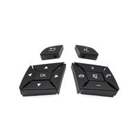 Pizgear W166 W463 Interni Nero Volante Pulsante Copertura Interruttore di comando Trim, for ML GL Classe G GL550 GL350 ML350 Interruttore di regolazione del sedile dell'auto(Black Model A)