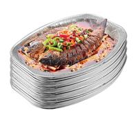 Pizsieat 15 Pezzi Vaschette Alluminio Teglie Alluminio Usa e Getta Vassoi in Alluminio Contenitori in Alluminio Monouso Vassoi Alluminio Usa e Getta per Buffet