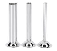 Pizsieat 3 Pezzi Imbuto per Salsiccia Insaccatrice per Salsiccia Ø 12mm/19mm/32mm Tubo di Riempimento Per Salsicce in Acciaio Inossidabile per Taglia 5 Manuale o Elettrico Tritacarne