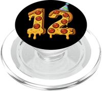 Pizza 12th Birthday 12 anni Party Hat Bday Boy Girl Kid PopSockets PopGrip per MagSafe