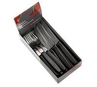 Pizza Coltelli Giesser Set Speciale 20 Pezzi 9878 SP, antiruggine, 10 X Coltello per Pizza 11 cm Bordo seghettato, Forcella Bistecca 10 X, Made in Germany